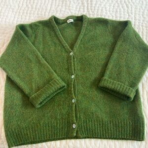 American Vintage green cardigan